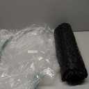 SONGZIMING Bathtub Mat Non Slip 2 Pack, 35 x 16 Inches Pebble Shower Mat with Suction Cups and Drain Holes, Bath Mat for Shower,Bathroom tub (Black)