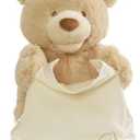 GUND Peek-A-Boo Teddy Bear Plush, Animated Stuffed Animal for Babies and Newborns, 11.5"