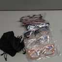 ZOECENT 6 Pack Oprah Style Reading Glasses for Women Blue Light Blocking Computer Square Readers with Spring Hinge (Mix Color-5, 2.5, x)