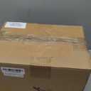 1 Set Oval Glass Lamp Shade 9.25" High x 5.9" Diameter Glass Pendant Light Fixtures Lampshade Replacement Compatible with E26 for Kitchen Island Ceiling Pendant (Transparent Hammer Pattern)