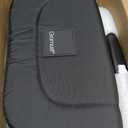 Gromast Compact Fold Baby Stroller, Lightweight Travel Toddler Stroller with One-Click Fold, Extendable UPF50+ Canopy, Cup Holder, UV Protected and Waterproof, One-Hand Folding - Black