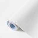 Heroad 17.7 x 118 Peel and Stick Wallpaper Matte White Contact Paper for New Environmentally Friendly Materials Thickening Upgrade Wallpaper for Countertops Bathroom Kitchen Papel Tapiz para Pared