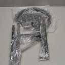 2-Tier Metal Round Side Table Black Accent Coffee Tables Small Space Corner Plant Stand Shelf for Indoor Outdoor Use Patio Balcony End Table Laser-Cut Floral Pattern Weather-Resistant