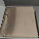 Satin Bed Sheets Twin Sheets, Taupe Silk Sheets, 3 - Pieces Soft Bedding Set with 1 Deep Pocket Fitted Sheet,1 Flat Sheet,1 Pillowcase