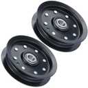 2 Pack 30224 Flat Idler Pulley Replaces Dixie Chopper 30224 Pulley, 30224 Idler Pulley, Rotary 9891 for Dixie Chopper X2400, LX200, LT2700, 42", 50", 60" and 73" Decks