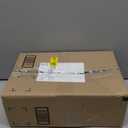 Golden Vintage Clear Glass Lidded Box Edge Bracelet Keepsake Decorative Jewelry Display Home Decor (10.8x7x4 in)