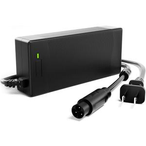 63V 1.8A Charger Power Adapter Compatible with Inmotion S1 L9, 3 Prong Connector Battery Charger for 54V Lithium Battery Original Accessories