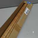 LazBlinds Bamboo Roller Shades, Ceylon Light Russet, 26" W x 70" H