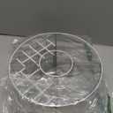 iDesign Rotating Makeup Organizer with Dividers and Lipstick Holders - Clear