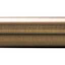 Ivilon Tension Curtain Rod - Spring Tension Rod for Windows or Shower, 54 to 90 Inch. Warm Gold