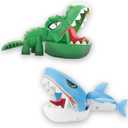 Untamed Bite Club Interactive Shark & Crocodile 2-Pack Prank Toy (Ages 5+)
