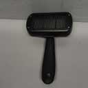 Swihauk Self Cleaning Slicker Brush for Dogs & Cats - Skin Friendly Deshedding and Grooming Brush for Haired Pets, Pet Supplies Accessory, Black