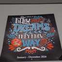 2026 Calendar - Wall Calendar 2026, Jan. 2026 - Dec. 2026, 12" x 24" (Open), 12-Month Wall Calendar with Unruled Blocks, Thick Paper - Motivational Sentence