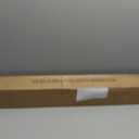Heavy Duty Non- Adjustable 84 In/7Ft Curtain Rods for Windows, Matte Black