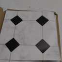 Mable Peel and Stick Vinyl Floor Tiles,20 Tiles - 12" x 12", Marble Tiles Self Adhesive Vinyl Flooring DIY for for Kichen, Bathroom, Bedroom, Dining Room, Kitchen(20 Pack 20 Sq.Ft NO.1101)