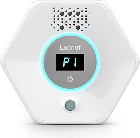 Cat Litter Odor Deodorizer - Negative Ion Cat Odor Eliminator with Sensor Monitor, Safe Air Purifier for Pets, Odor Remover for Multi-Purpose Use