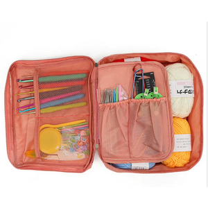 Threns 59 Pcs Crochet Hooks Kit Knitting Starter Kit for Adults Ergonomic Crochet Soft Grip Handle Crochet Tools DIY Weave Yarn Kits with Carry Bag for Beginners Adults Gifts 