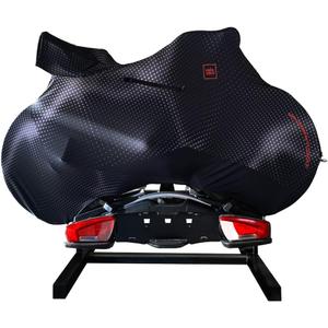 VELOSOCK Water-Resistant Road Bike Cover - Premium All-Weather Bicycle Storage & Transport Protection Cover CARBON BLACK (Water Repellent-ROAD)