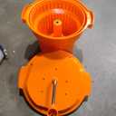 Dynamic Mixers E001 Commercial Manual Salad Spinner, 2.5 Gallon Capacity, SD99, Orange