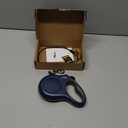 Fida Retractable Dog Leash, 16ft Heavy Duty Pet Walking Leash for Small Dog or Cat up to 26 lbs, Tangle Free. One-Hand Brake (Small,Navy Blue)