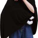 Gold Mamas Black Breastfeeding Cover