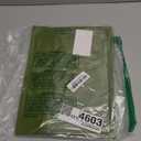 Mr. Pen- Green Letter Size File Folders, Clear Plastic, Document Folders