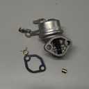 FridayParts Fuel Pump AM132715 AM105567 Compatible for John Deere 285 320 345 GX345 LX172 LX173 LX176 LX178 LX186 LX188 LX277 LX279 LX289 Replacement