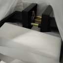 Veise VE012W-L Built-in Wi-Fi Fingerprint Smart Lock with Lever Handle Set, App Remote Control, Keyless Entry for Front Door, Deadbolt Digital Backlit Keypad, Voice Assistant, Auto Lock, Matte Black