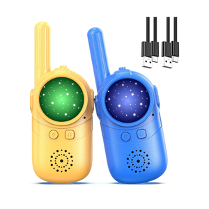 Walkie Talkies for Kids Rechargeable, 3 4 5 Year Old Boy Girl Gifts, 2 Pack Birthday Gifts for 3 4 5 6 7 8 Year Old Boys, Toddler Toys for Indoor Outdoor Games