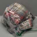 RUVANTI Flannel Sheets Queen Size - 100% Cotton Double Brushed Bed Sheets, Deep Pockets 16 Inches Queen Sheet Set, All Seasons Breathable & Extra Soft - Warm & Cozy, 4 Piece, Halloween Check