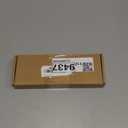 uxcell Reusable Straws Glass Straw, 4pcs 200x6.2mm Travel Tumbler Replacement Straw with One Cleaning Brush for Frozen Bubble Tea Drinks