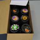 216 Pcs Halloween Party Favors 24 Pack Prefilled Small Plastic Witch Cauldron Halloween Toys in Bulk Halloween Prizes Gifts Trick or Treat Toys Prizes Rewards Gifts Miniatures for Kids