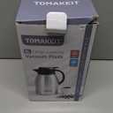 Thermal Coffee Carafe, 2L/68 Oz Stainless Steel Vacuum Insulated Thermoses, Double-Wall Design, 24-Hour Hot & Cold, Leak-Proof, Portable for Travel,Camping,Office