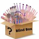 BS-MALL Makeup Brushes & Beauty Tools Assortment Box  Curated Collection of Makeup Brushes, Makeup Bag, Makeup Sponge, Hair Ties & More Professional Beauty Tools for Daily Use & Travel (M)