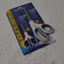 Westcott 5-Inch Micro-Tip & 8-Inch Bent Craft Fabric Scissors - Titanium Bonded Blades for Heavy Fabric and Precise Snips, 2 Pack
