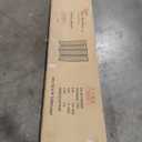 Roundhill Furniture Oriental Shoji 4 Panel Screen Room Divider, Cherry