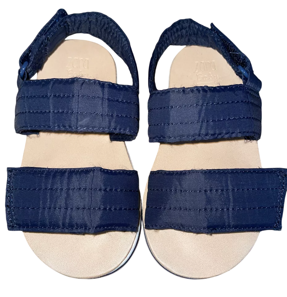 Zara Baby Girl Sandals Navy size 21 