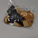 EXPAWLORER 6PCS Anti-Slip Dog Socks to Prevent Licking Paws,Dog Shoes for Hot Pavement,Best Paw Protector Traction Control on Hardwood Floor,Dog Booties for Puppy Small Medium Large Senior Dogs (Khaki)