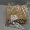 Artfeel Laundry Basket,Woven Cotton Rope Laundry Hamper,40L for Decorative Storage of Dirty Clothes,Toys and Blankets in Bathroom,Bedroom and Living Room (Black & Brown)