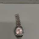 SHENGKE Women's Crystal Accented with Solid Alloy Steel Band Watch Elegant Dress Quartz Calendar Watches for Women