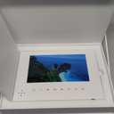 Luxury Linen Bound Video Book | Blank Cover | Customizable Video & Message | 5 IPS Display, Rechargeable Battery, 3-Hour Video Playback | Ideal for Personalized Gifts