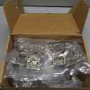 [Closing Speed Control] 30 Pack 3/8 Inch Overlay Soft Close Hinges for Face Frame Cabinet, 4D Adjustment, Stainless Steel Kitchen Cabinet Hardware, 105 Open Concealed Self Closing Hinge