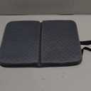 WISIMMALL Gel Seat Cushion, Portable Travel Cushion for Long Sitting, Thick & Foldable, 14.5" x 10.5" Large Size Chair Seat Cushion for Office Chair Car Wheelchair, Relief Sciatica Coccyx Pain