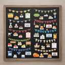 Maitys 150 Pcs Summer Classroom Bulletin Board Decorations Set Classroom Bulletin Board Cutouts for School Office Library Cutouts Decor for Wall Whiteboard Window Door Home Teacher Supply