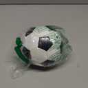 Durable 6" Mini Size Training Soccer Ball Soft Sports Toy Ball for Toddlers, Kids Gift (Black&White)