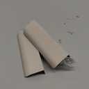 Shozafia 4 Pack Finger Pulls for Cabinets Finger Handles Drawer Edge Tab Pull, Modern Dresser Long Concealed Handles Kitchen Cabinet Hardware (4.72"(120mm),Grey)