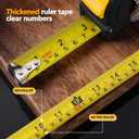 10Ft Tape Measure Retractable, Manual-Locking Blade, Item Weight: 2 g
Measurement Accuracy: +/-0