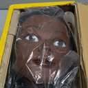 16 Inch 100% Real Hair Mannequin Head Training Head Manikin Cosmetology Doll Head for Hairdresser Practice Braiding Hair Styling with Clamp stand (16 -Inch)