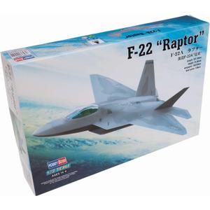 Hobby Boss F-22 Raptor Jet Fighter Airplane Model Building Kit