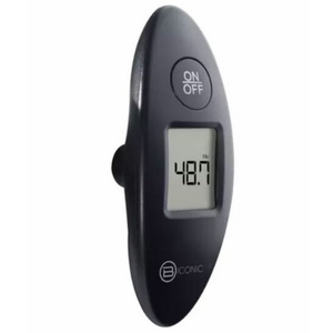 Biconic Digital Luggage Scale with sound indicator, up to 90 lbs, black